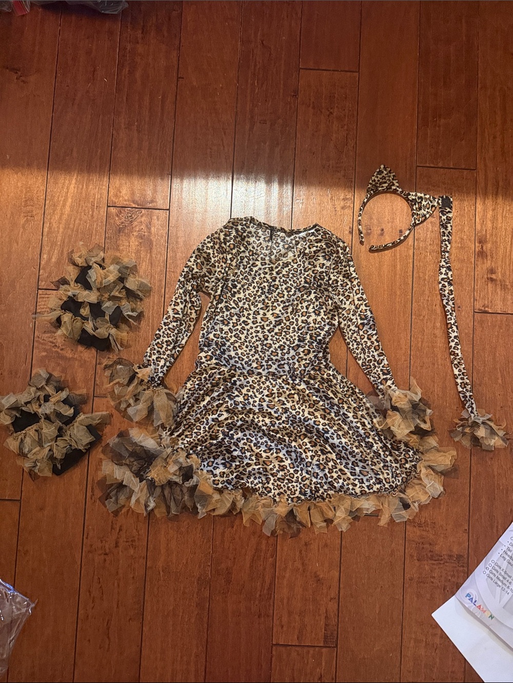Girls Leopard Costume